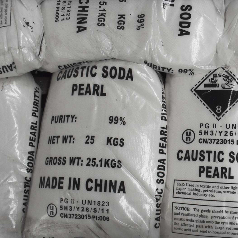 99% сильные щелочные жемчужины каустической соды для пищевых продуктов
